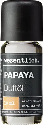 Produktbild von Papaya  10ml von wesentlich.
