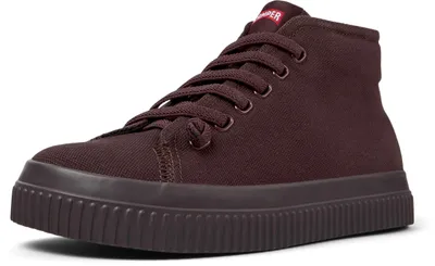 Image de Botte de cheville pour femme, modèle "Camper", peu usée, couleur bordeaux, taille 36 (Europe)