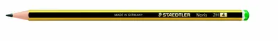 Image de Staedtler® 120-4 Noris® Crayon 120 - 2H, jaune-noir