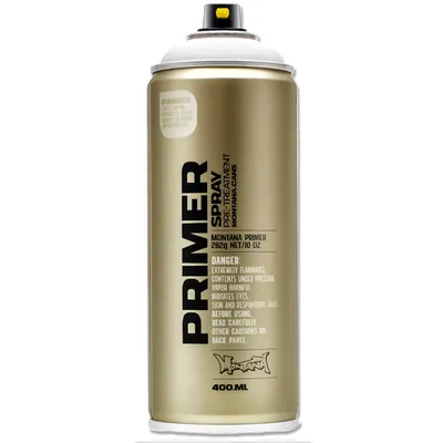 Produktbild von Sprühgrundierung | Montana PRIMER | Universal | Weiß | 400ml
