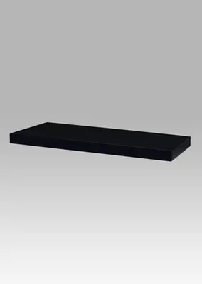Obrázek produktu pro Autronic Nástěnná polička 80cm P-005 BK - černá, vysoký lesk