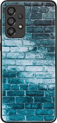 Produktbild von König Design Hülle kompatibel mit Samsung Galaxy A33 5G Kunststoff Soft Handyhülle - Handy Case Ziegelwand