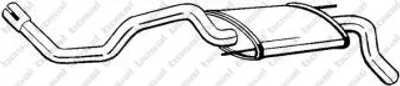 Produktbild von Bosal Endschalldämpfer 233-605