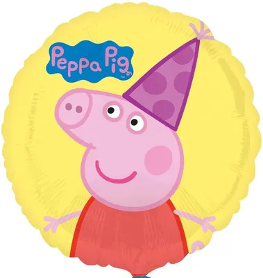 Productafbeelding van Amscan - Peppa Pig folieballon 43 cm