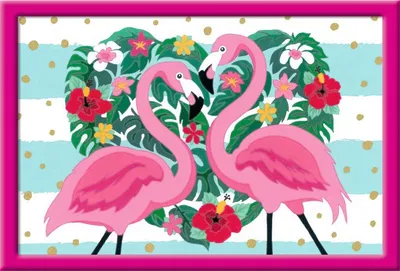 Produktbild von Liebenswerte Flamingos Ravensburger 28782
