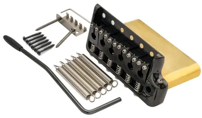 Produktbild von Tremolo-Brücke für Gitarre, 52,5 mm, schwarz