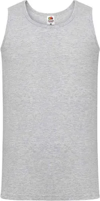 Image de Fruit of the Loom - Top pour homme - Athlétique PC5597 (L) (Gris chiné)