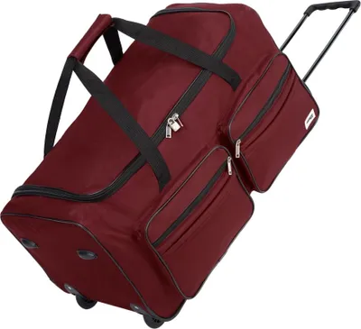 Produktbild von MONZANA® Reisetasche mit Rollen 85 Liter Volumen Trolley Funktion Teleskopgriff 70x36x34cm Standfüße XL Groß Weichgepäck Reisegepäck Gepäcktasche