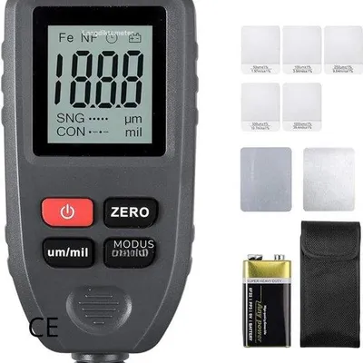 Produktbild von Digitale Autolackdickemeter, Präzise, Grau