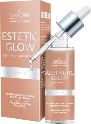 Produktbild von Farmona Aesthetic glow Ceramid Peptid-Gesichtsserum 30 ml