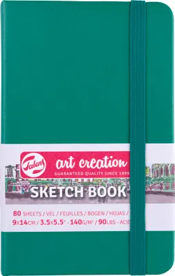 Image de Royal Talens 9314331M ROYAL TALENS Carnet de croquis Art Creation, 90 x 140 mm, vert