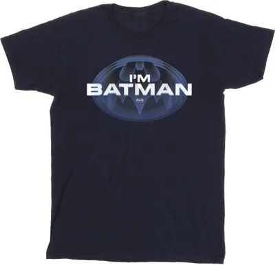 Produktbild von DC Comics - "I'm Batman" T-Shirt für Herren BI52146 (5XL) (Marineblau)