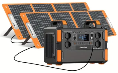 Zdjęcie produktu dla Przenośna stacja zasilania - generator solarny - zasilanie awaryjne - akumulator kempingowy - mobilny generator