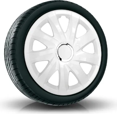Produktbild von Radkappen Radzierblenden EINZELN (1Stück) 16 Zoll weiß DRIFT Z458296