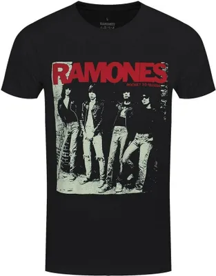 Produktbild von Ramones - "Rocket To Russia" T-Shirt für Herren/Damen Uni RO1177 (M) (Schwarz)