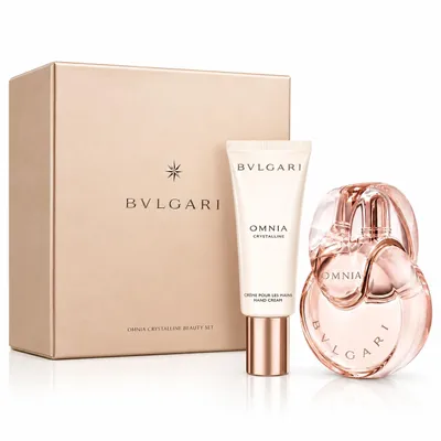 Produktbild von Bvlgari Omnia Crystalline Geschenkset Eau de Parfum 100 ml + Handcreme 40 ml