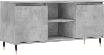Produktbild von vidaXL TV-Schrank Betongrau 104x35x50 cm Holzwerkstoff