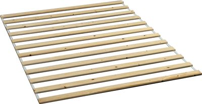 Lamelový rošt LASSE borovicový rolovací lamelový rošt rolovací lamelový rošt rám postele drevené lamelové rošty, rozmery:140cm x 200cm