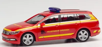 Produktbild von Herpa PKW VW Passat Variant Feuerwehr Dresden 095426