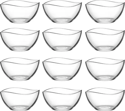 Produktbild von 12x LAV Vira Glasschalen Set Dessertschale Knabberschale Müslischalen Cerezlik