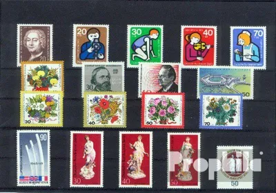 Produktbild von Briefmarken Berlin (West) 1974 1974 postfrisch