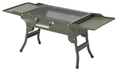 Zdjęcie produktu dla Grill węglowy – składany grill kempingowy – bezdymny – przenośny – lekki – wolnostojący – dla 3–5 osób