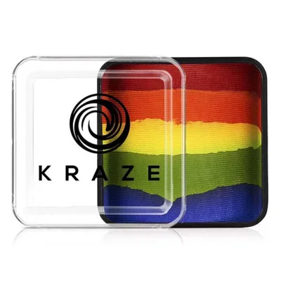 Imagen del producto de Kraze fx, pastelito en forma de cúpula, 25 gramos, colores del arcoíris