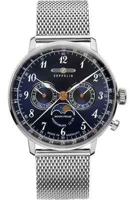Produktbild von Zeppelin Hindenburg Mondphase Herrenuhr