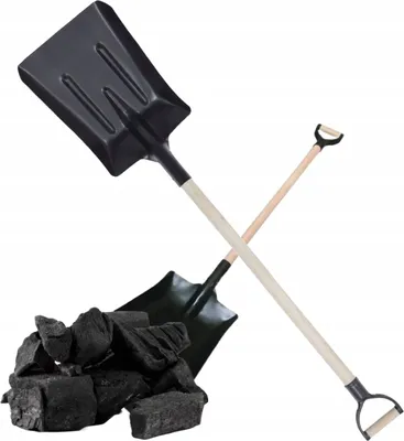 Immagine prodotto di Pala da carbone in acciaio temprato 120 cm