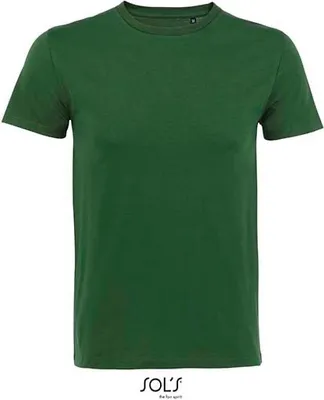 Immagine prodotto di SOLs 02076 | Maglietta a maniche corte da uomo Milo - Colore: Verde bottiglia - Taglia: XXL