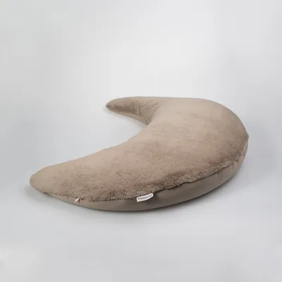 Produktbild von Theraline Maan vom Plüsch-Stillkissen Taupe