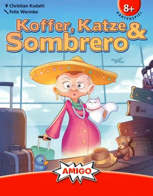 Image de AMIGO Spiel   Freizeit GmbH Valise Chat & Sombrero 0 0 pièce