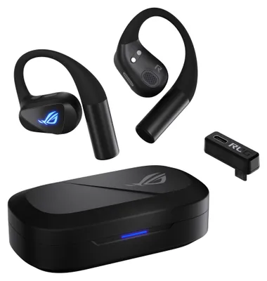 Produktbild von ASUS ROG Cetra Open Wireless, True Wireless Stereo (TWS), Gaming, 20 - 20000 Hz, 116 g, Kopfhörer, Schwarz