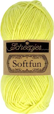 Produktbild von Scheepjes Softfun 50g 2638 Soft Lime