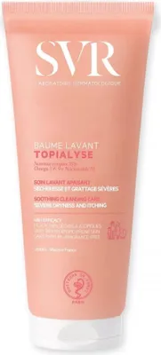 Produktbild von SVR TOPIALYSE Baume Lavant, Duschmilch, 200 ml, Unisex, trockene Haut, Empflindliche Haut, Sehr trockene Haut, Anti-Juckreiz, Feuchtigkeitsspendend, Nährend, Beruhigend, Tube