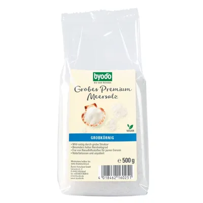 Produktbild von BYODO Grobes Premium -Meersalz (500 g)