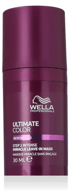 Zdjęcie produktu dla Wella Ultimate Color Miracle Leave In 30 ml Intensywna maska do włosów farbowanych Krok 2