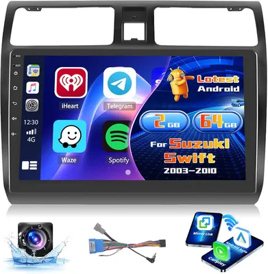 Produktbild von Android Autoradio – Multimediasystem – Autoradio – Touchscreen-Navigation – 10-Zoll-Display