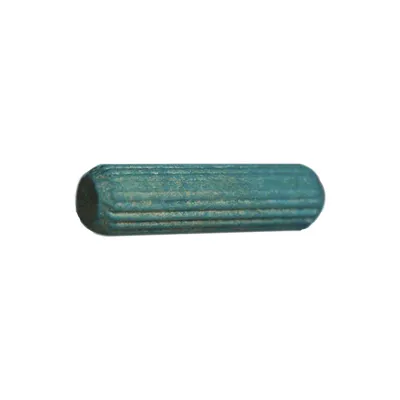 Produktbild von Riffeldübel vorbeleimt 8x30 mm, Holz, Buche, blau