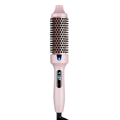 Produktbild von Thermobürste 1,5 Zoll, negativ ionische Rundbürste mit Heizung für Volumen, Locken und glattes Haar, 10 Temperaturstufen