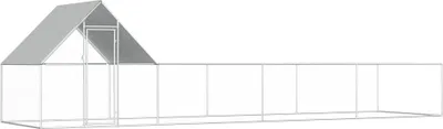 Produktbild von "2026 MODERNE" Hühnerstall 8x2x2 m Verzinkter Stahl - Kleintier-Ställe CC7324428