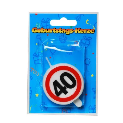 Produktbild von Tortenkerze 40"