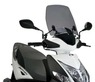 Produktbild von PUIG 20529H Rollerscheibe Trafic  passend fuer KYMCO AGILITY 50 CITY 4T Getönt