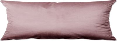 Obliečka na vankúš na spanie Velvet 40 x 145 cm - obliečka na podlhovastý vankúš ružová