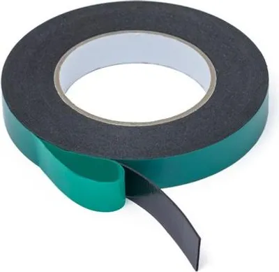 Zdjęcie produktu dla Taśma Dwustronna Piankowa 19mm/10m  Czarna