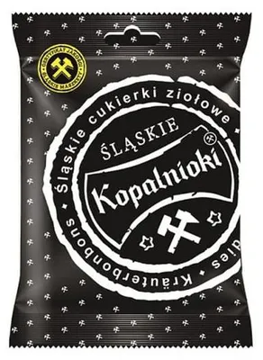 ŚLĄSKIE OBLATY KOPALNIOKI CUKIERKI ZIOŁOWE 80 g