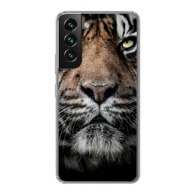 Produktbild von MuchoWow® Handyhülle Schutzhülle Hülle für Samsung Galaxy S22 Tiger - Nahaufnahme - Tier Silikon Softcase Handy Hülle - Mobiltelefonhülle