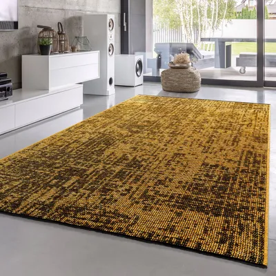 Produktbild von TT Home Wohnzimmer Teppich Esszimmer Boho Vintage Design Abstrakte Sisal Optik Mit Fransen Moderner Style Flachgewebe Größe 60x100 cm