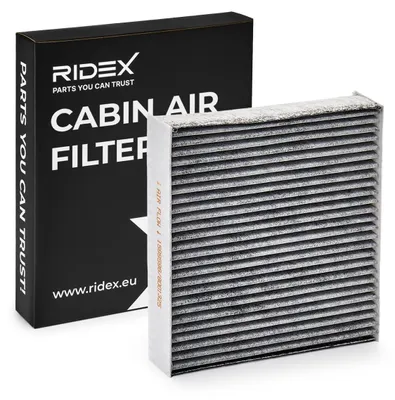 Produktbild von RIDEX 424I0135 Aktivkohle Innenraumfilter Pollenfilter für MITSUBISHI ASX (GAW) für NISSAN NP300 Navara Pickup (D23)