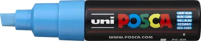 Obrázok produktu pre POSCA PC-8K, Modrá, Viacfarebný, 1 farba/farieb, Hrubá, Kužeľový hrot, Kolo